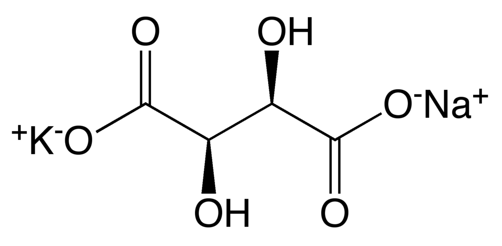 Structure of Potassium Sodium Tartrate