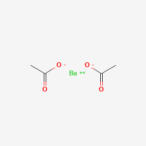 Structure of Barium Acetate
