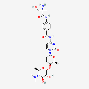 2D Structure of Amicetin